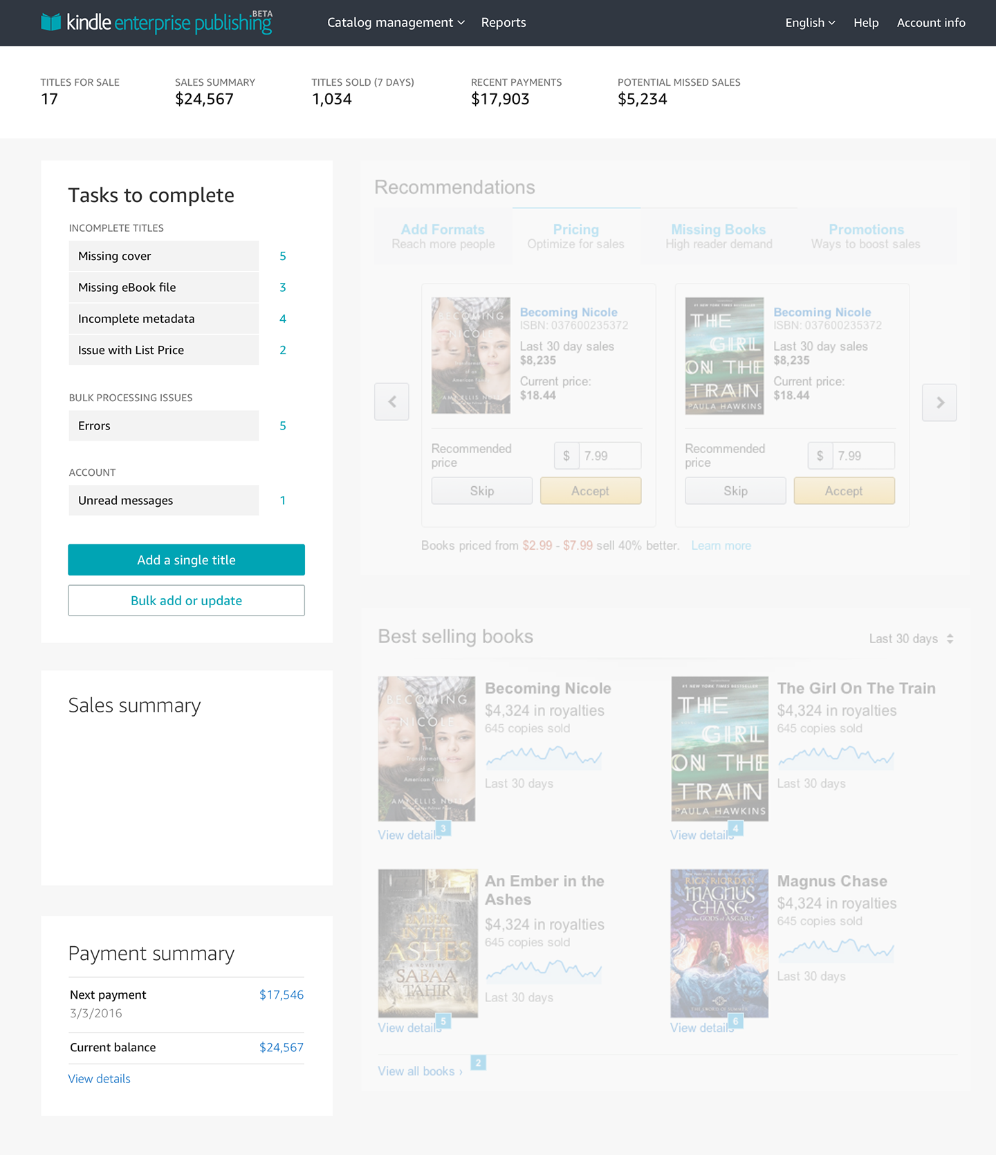 Kindle Enterprise Publishing - Image 5